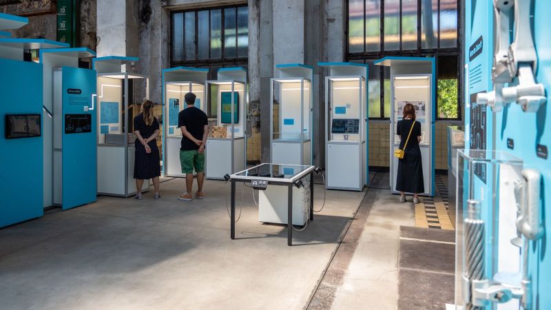 Das Bild zeigt einen Teil der Ausstellung 