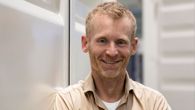Das Bild zeigt Roald Brosius vom P2X-Partner INERATEC.