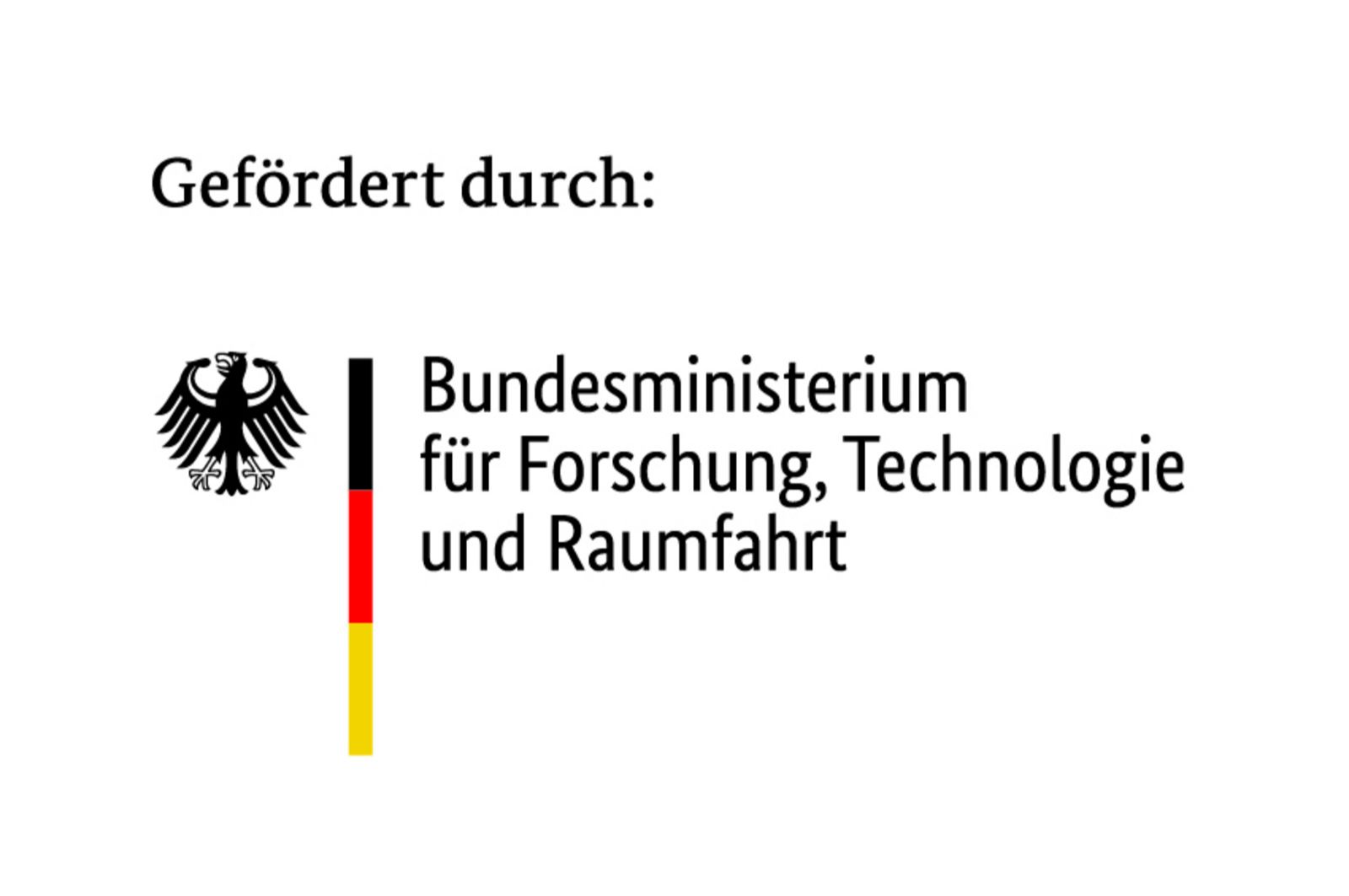 Das Bild zeigt das BMFTR-Förderlogo