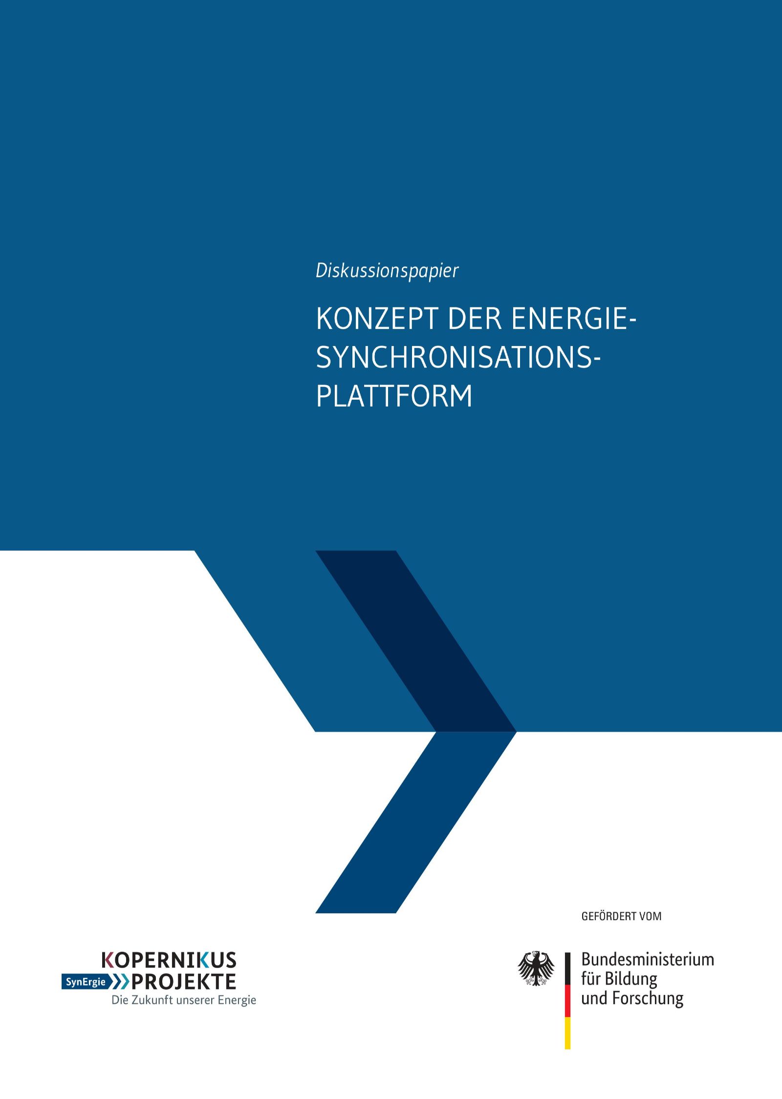 Das Bild zeigt das Cover des SynErgie-Diskussionspapier zur Digitalisierung in der Flexibilisierung. 