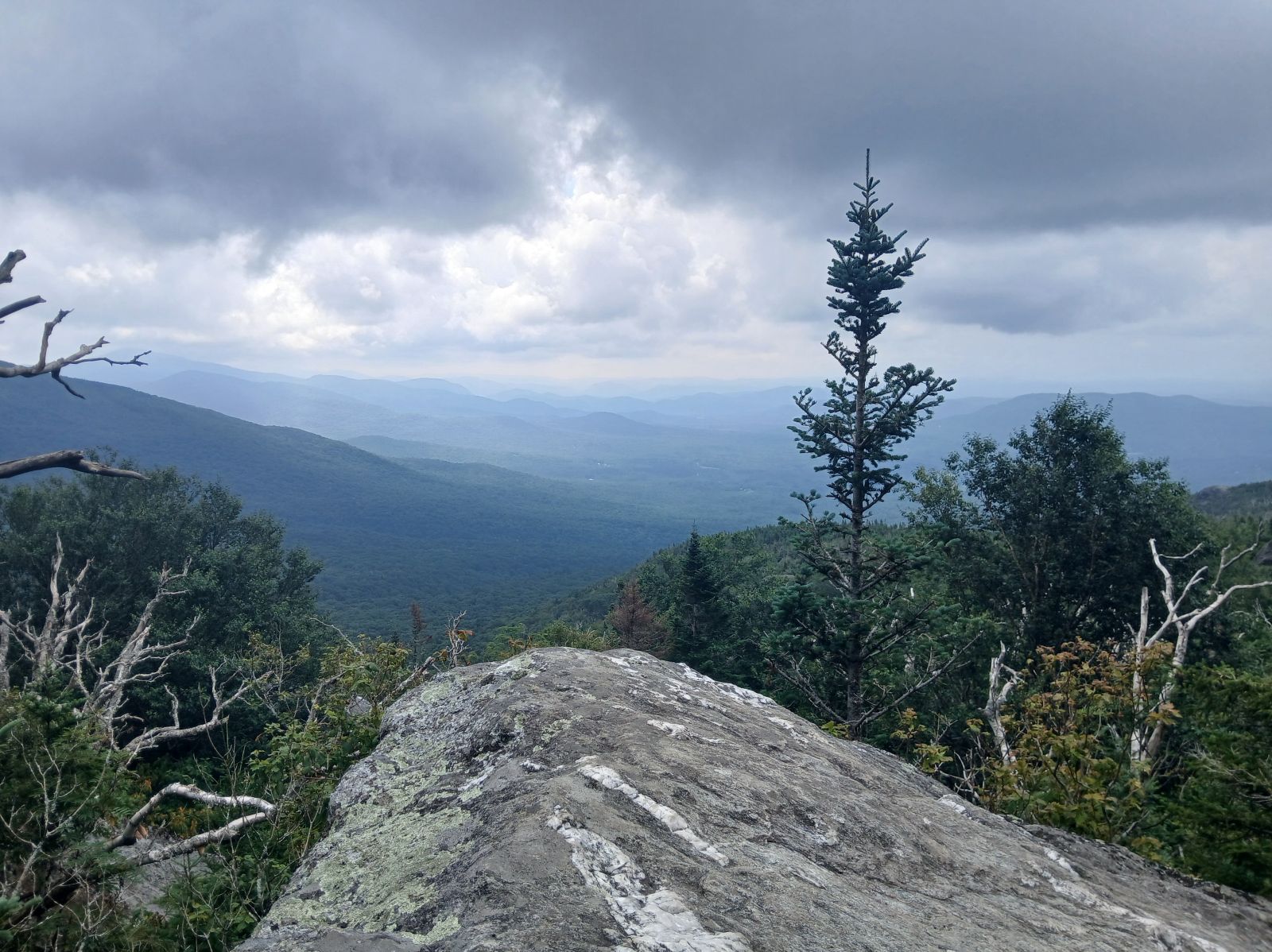 Zu sehen sind die Green Mountains in Vermont.